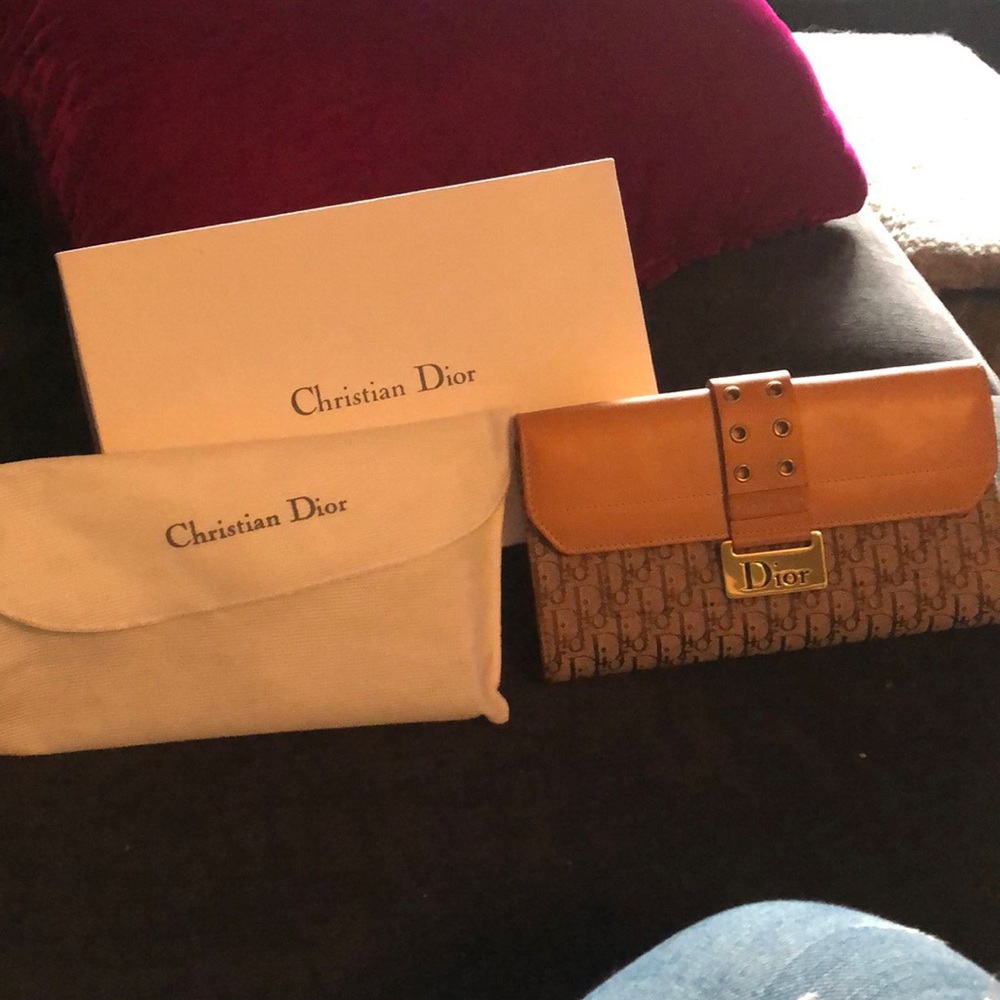 Christian Dior Wallet and checkbook